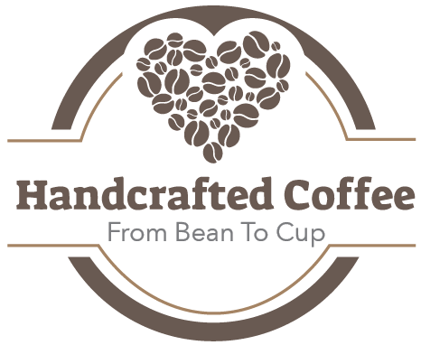 Handcrafted Coffee Round Logo